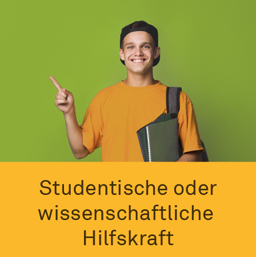 Button studentische oder wissenschaftliche Hilfskraft